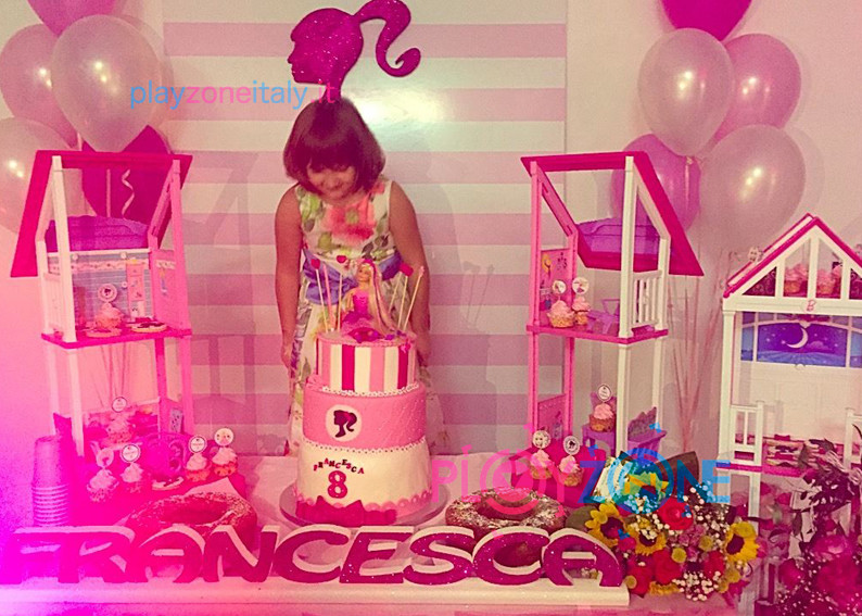 disco-ludy-compleanno-barbie - Playzone Italy