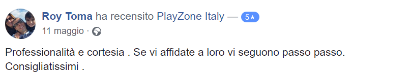 Opinioni Playzone