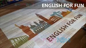 Interactive floor english